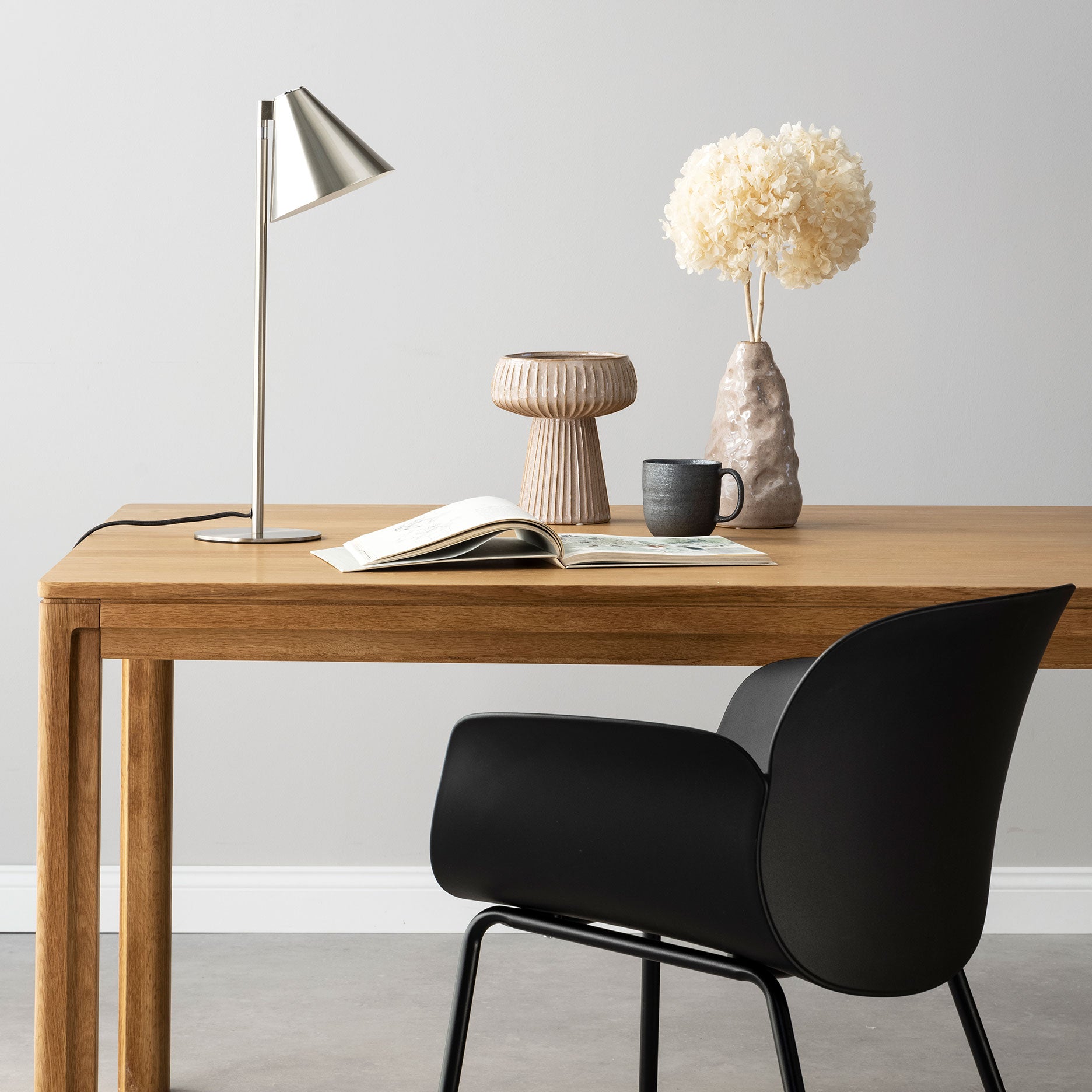 Como spisebordsstol plast